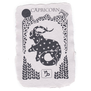 Capricorn Notecard