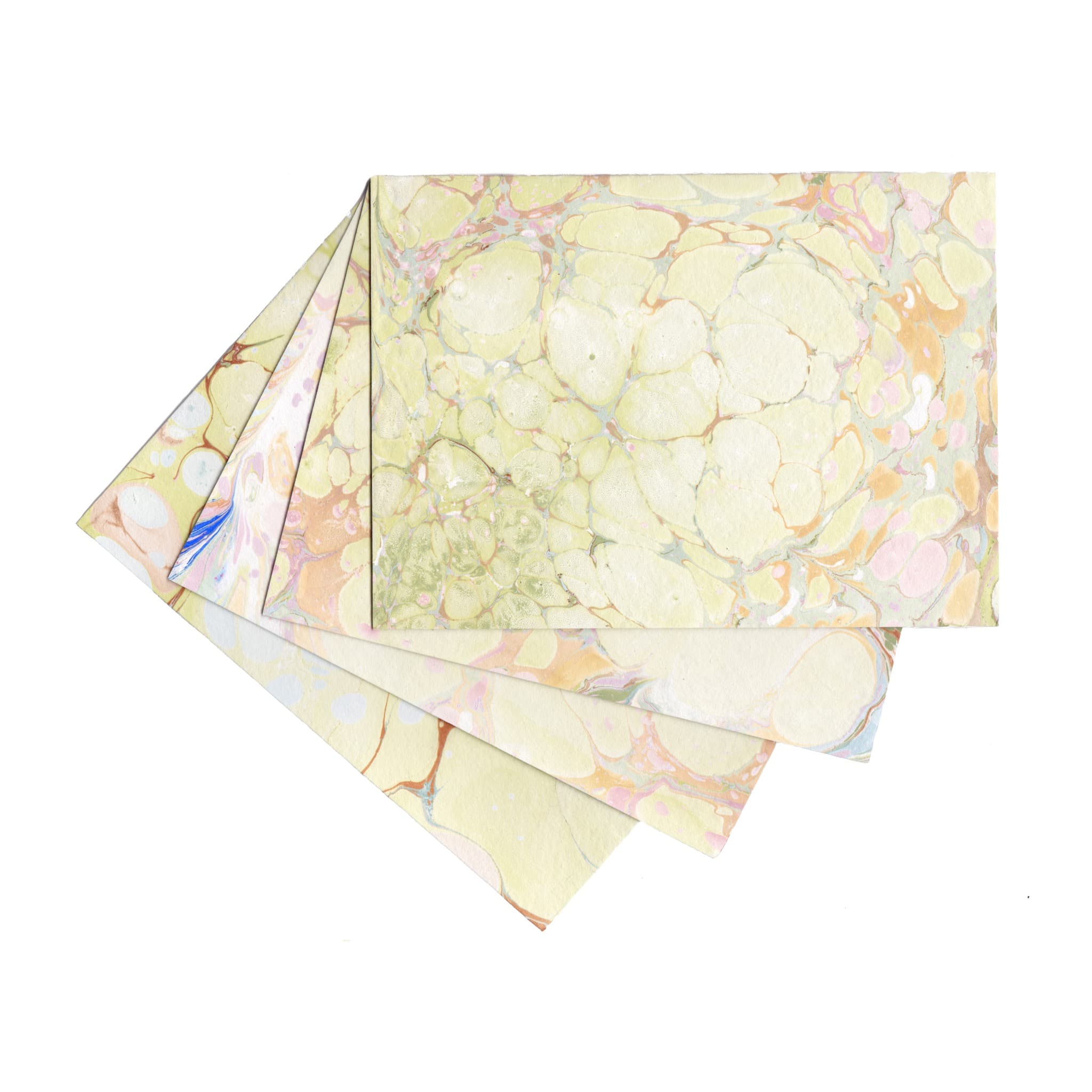 Cool Marbled Stationery | Set of 4