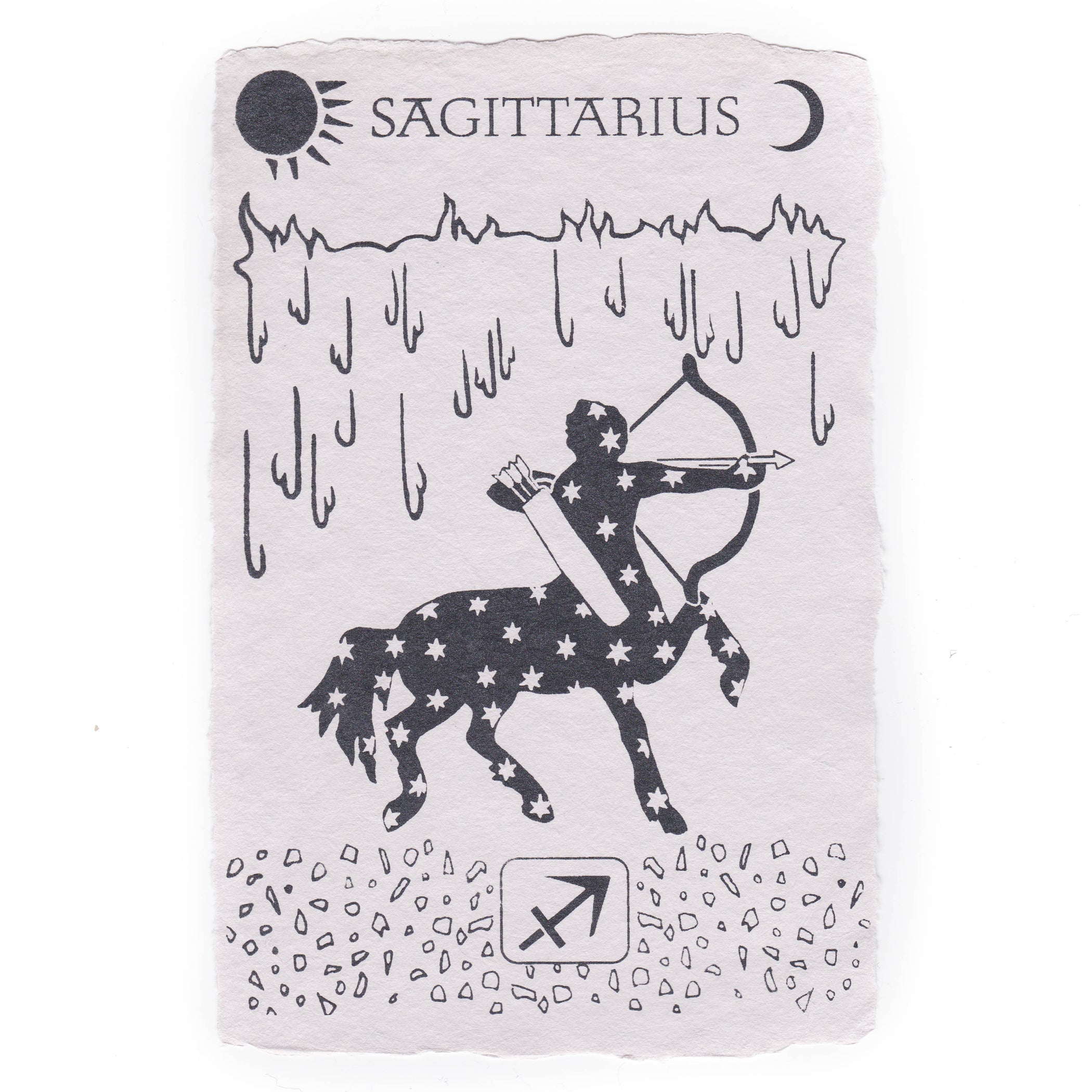 Sagittarius Notecard