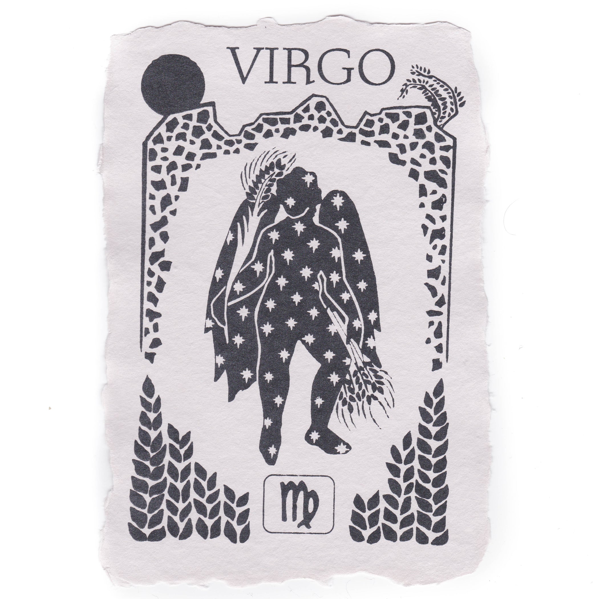 Virgo Notecard