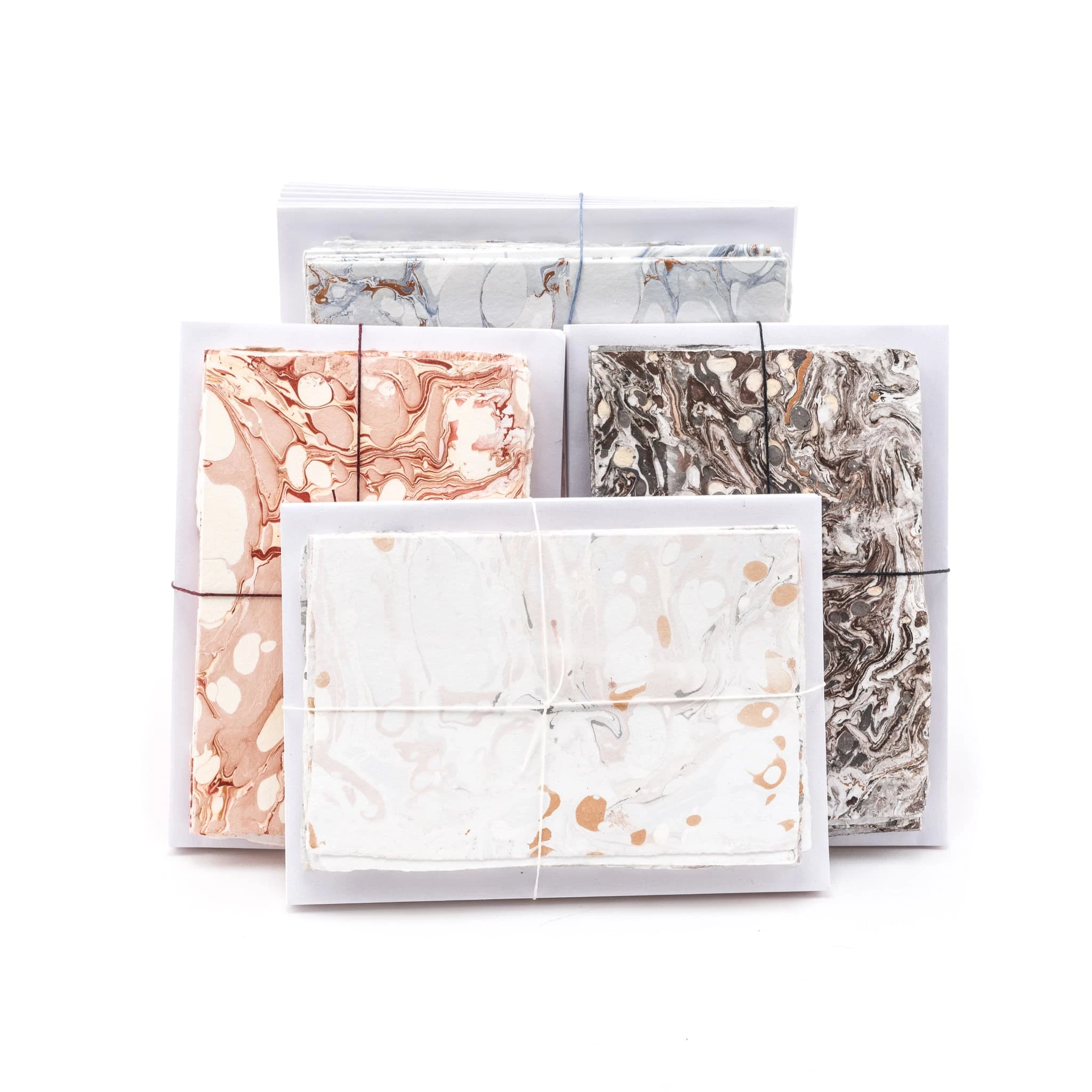 Marbled Stationery Ten-Pack
