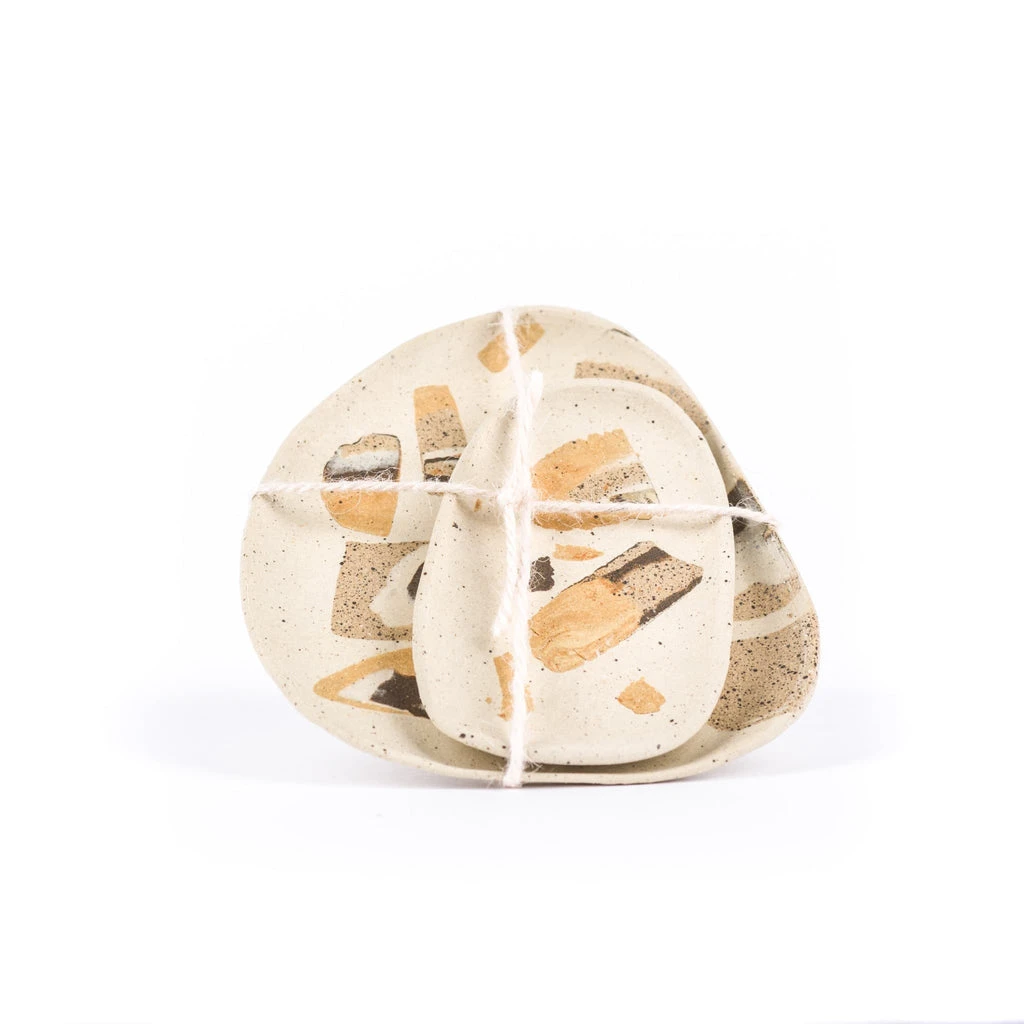 Melrose Irregular Dish Set - Light