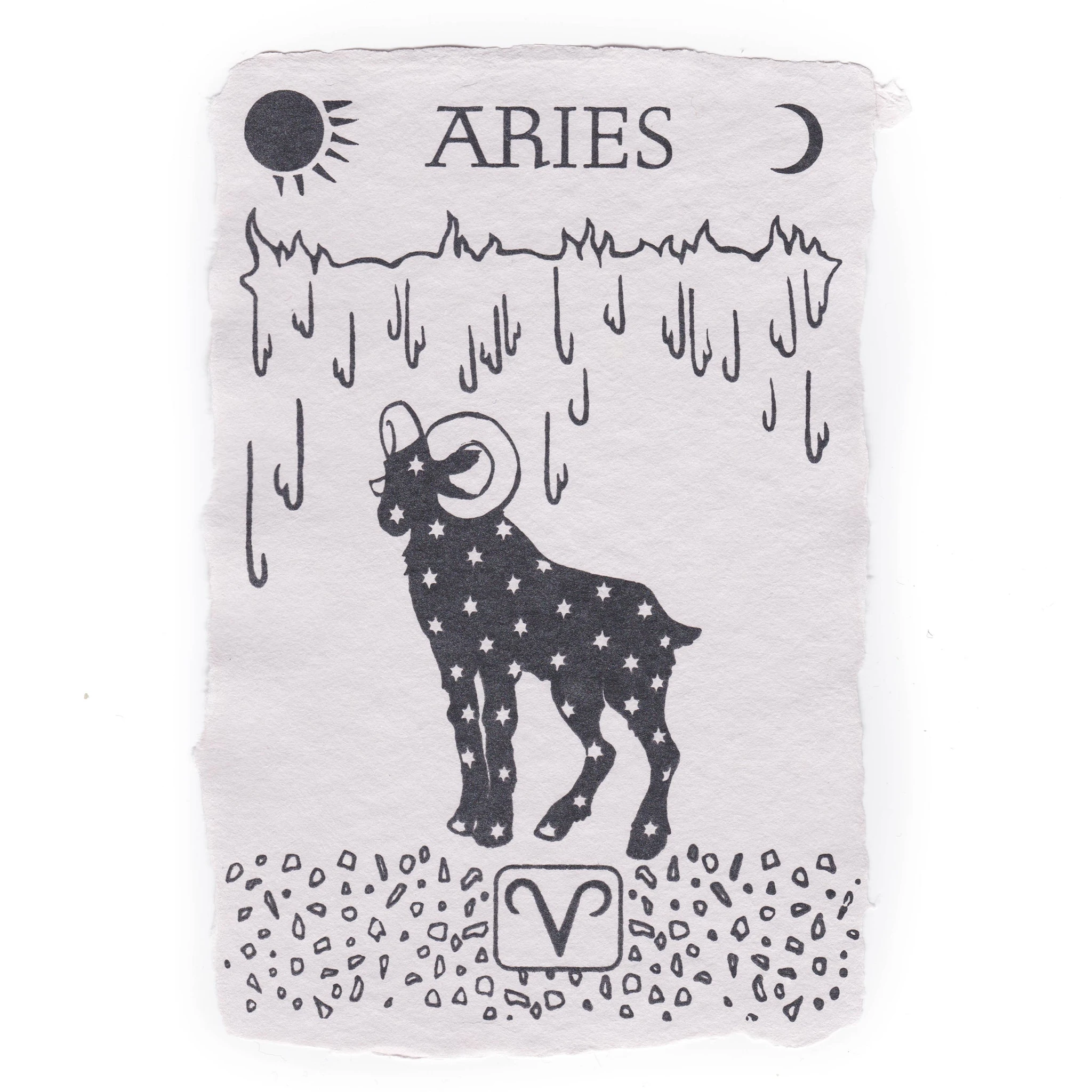 Aries Notecard