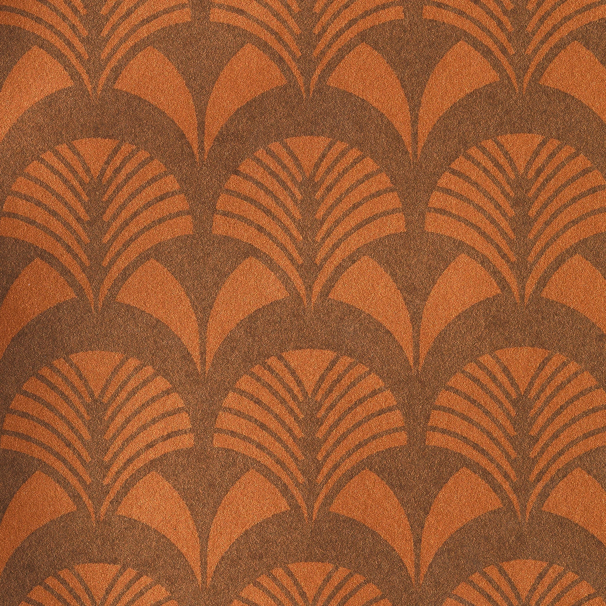 Everyday journal with original deco II orange and black print cover & eighty 100% cotton paper pages